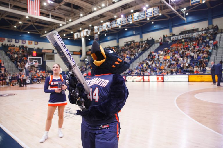 Education Day Brings Skyhawk Victory