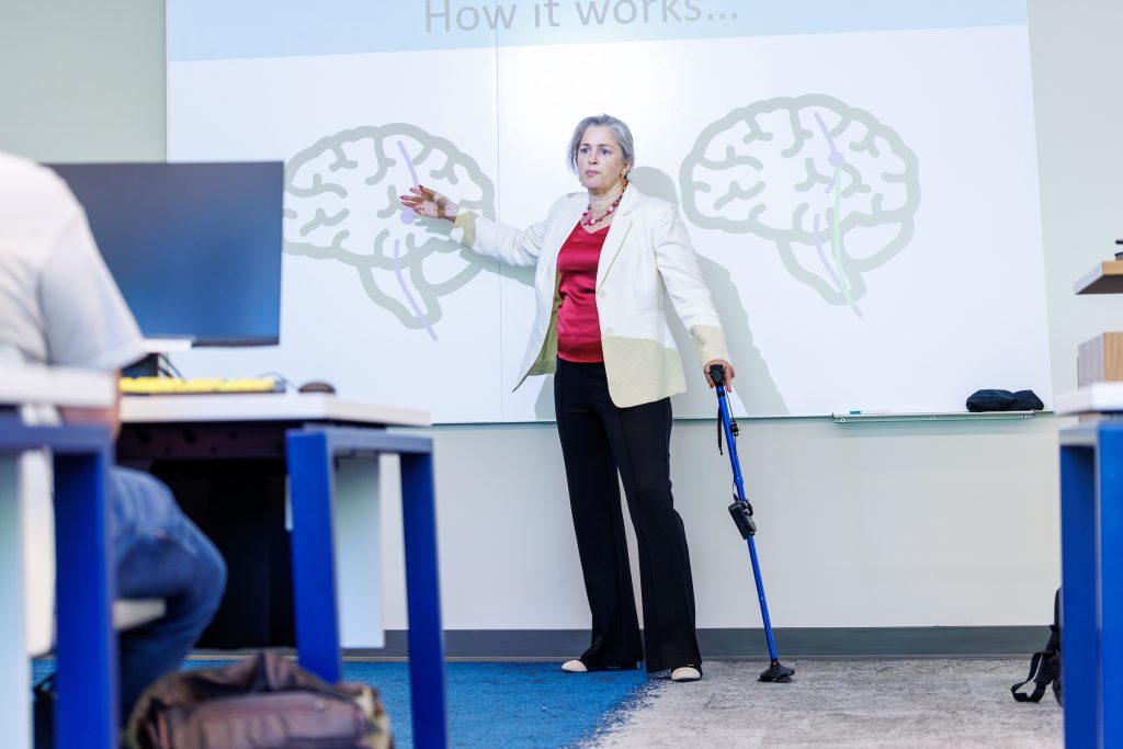 Inventor, author, entrepreneur Dr. Cori Lathan visits UTM campus
