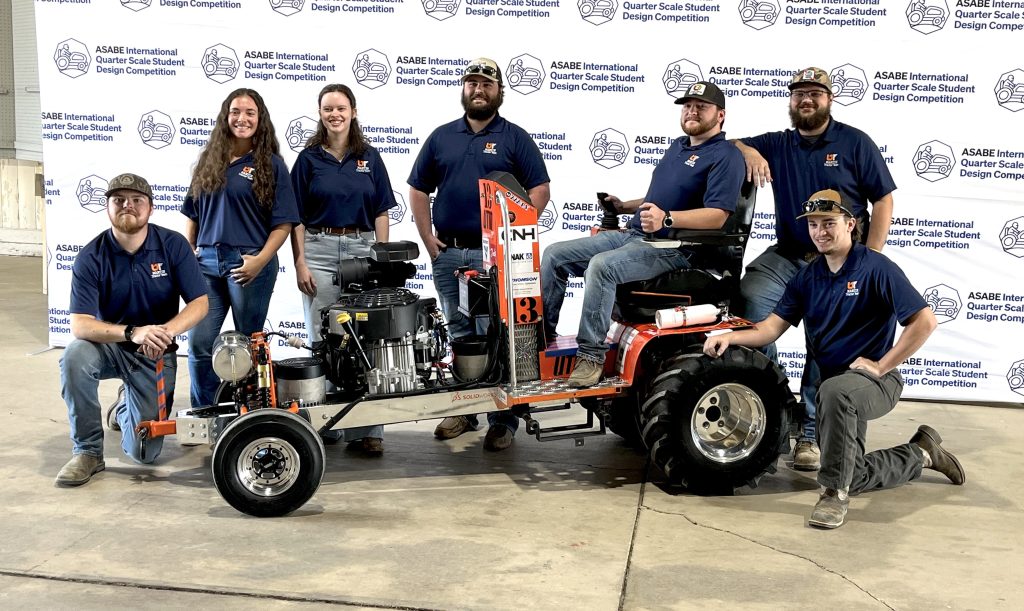 UTM tractor team places 10th at international competition