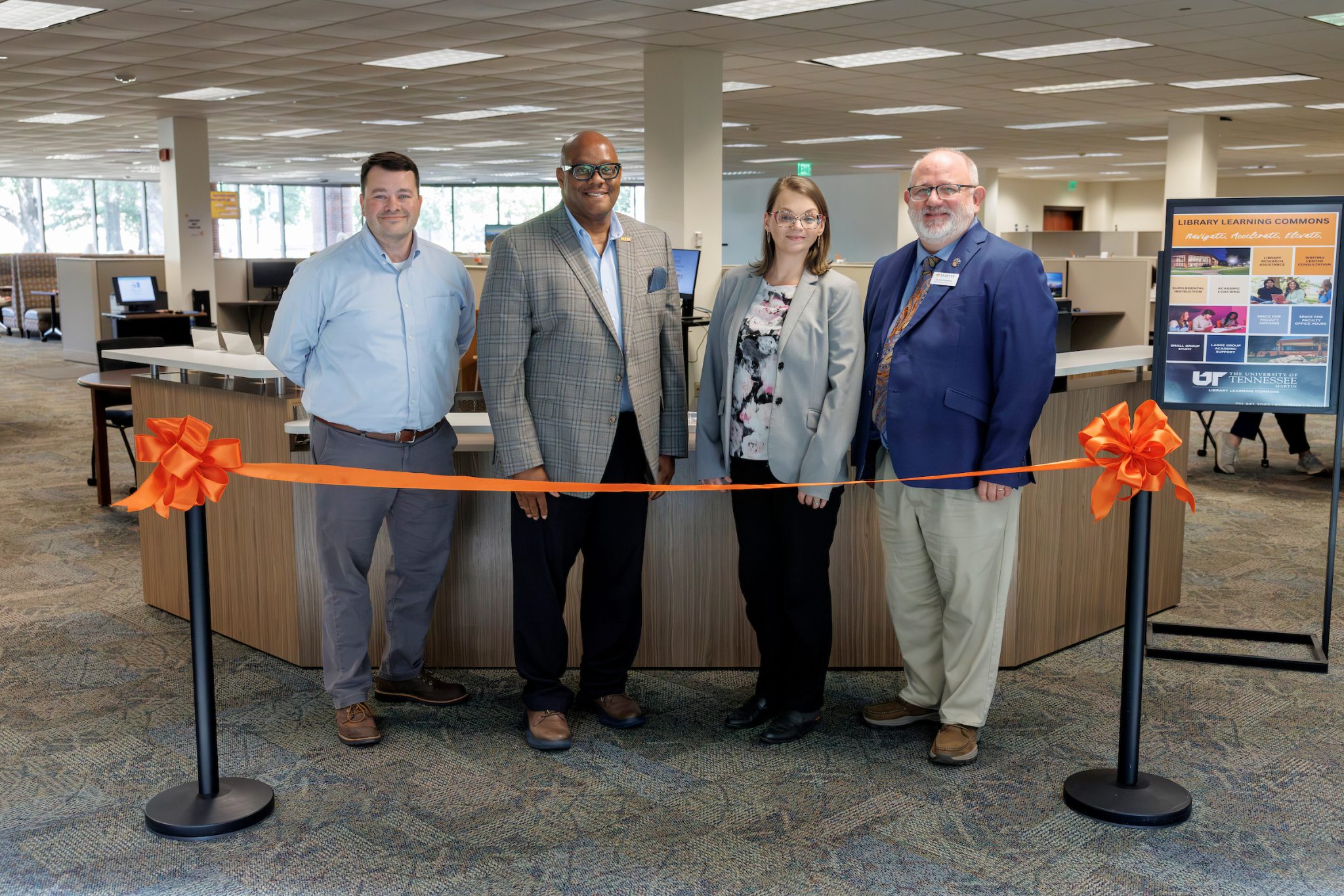 UTM opens library learning commons - UT Martin News