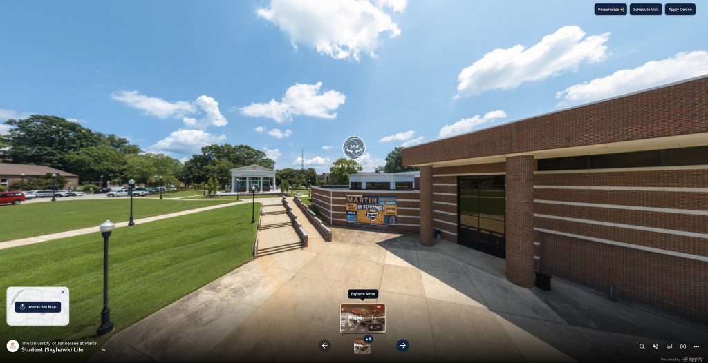 UT Martin adds virtual tour feature